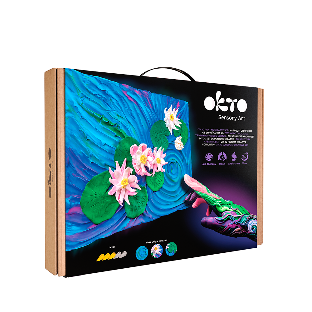 OKTO SENSORY ART WATER LILIES