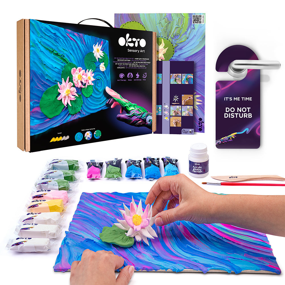 OKTO SENSORY ART WATER LILIES