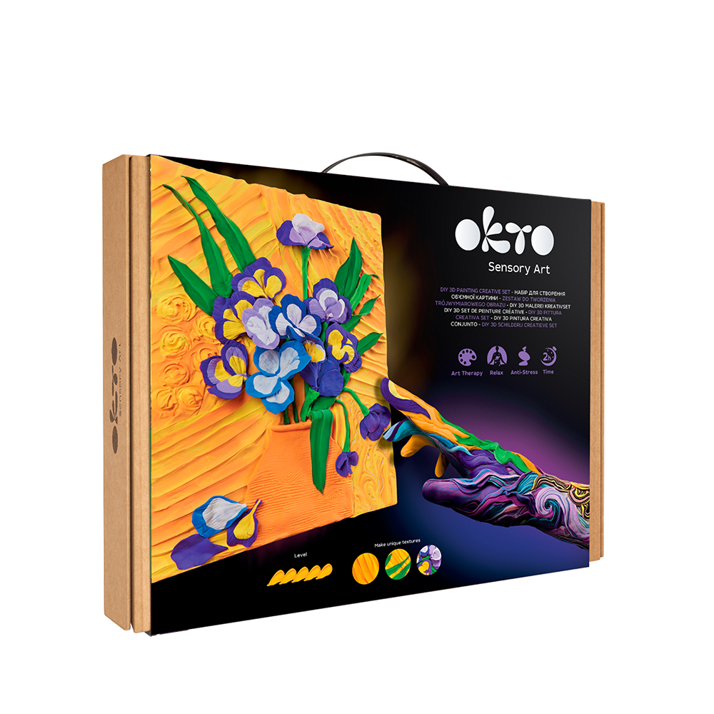 OKTO SENSORY ART CREATIVE SET IRISES