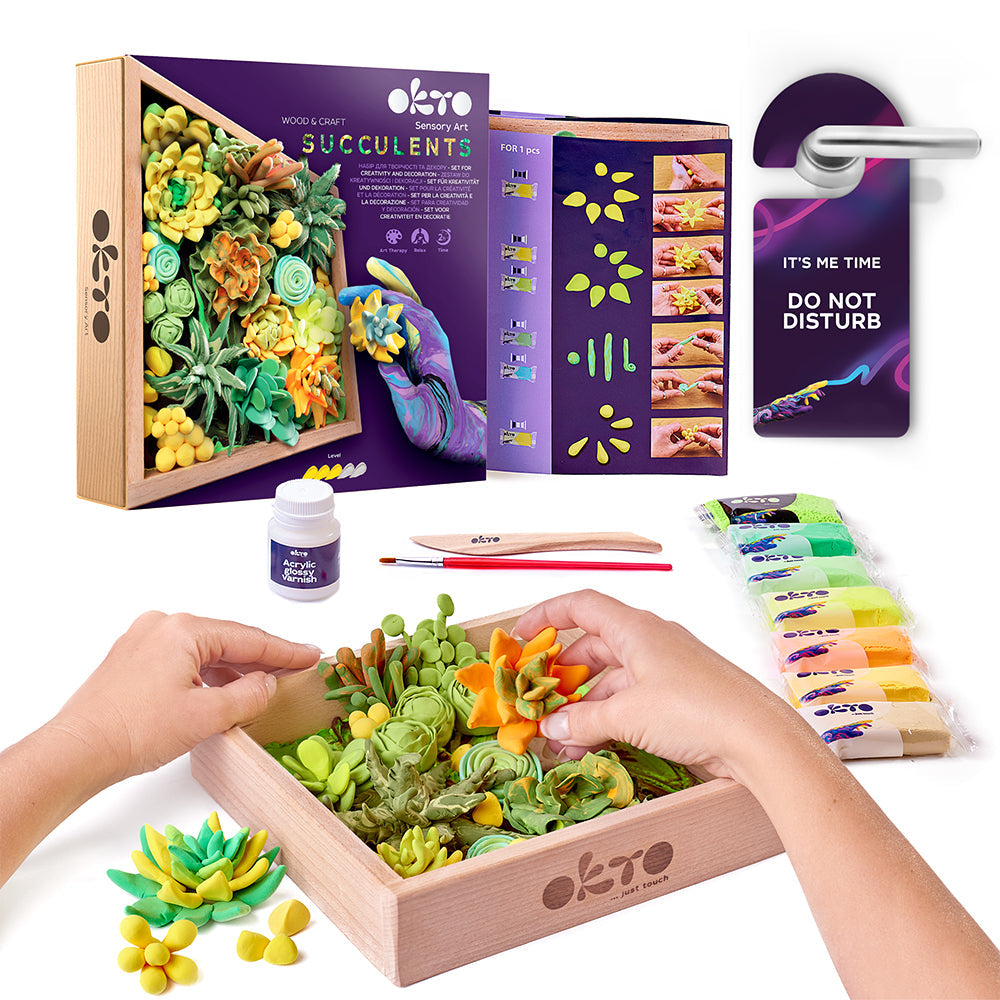 WOOD & CRAFT DIY SUCCULENTS ENERGY