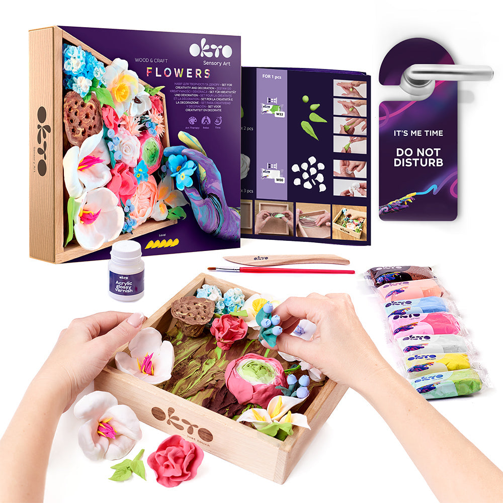 WOOD & CRAFT DIY FLOWERS ROMANCE
