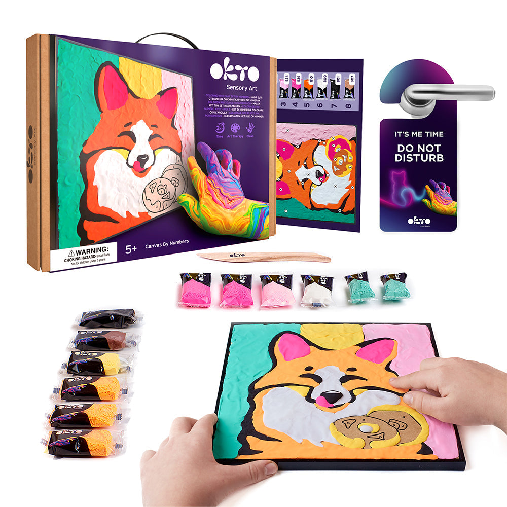 PAINT BY NUMBERS WITH CLAY FOX