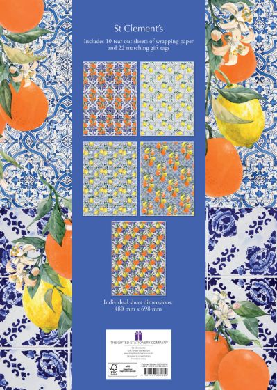 ST CLEMENTS GIFT WRAP
