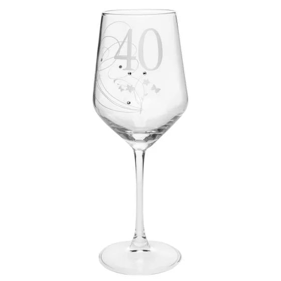 CRYSTAL WINE GLASS 40