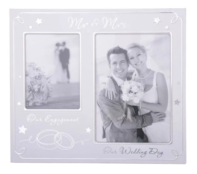 MR & MRS COLLAGE FRAME