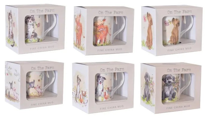 ON THE FARM MUGS