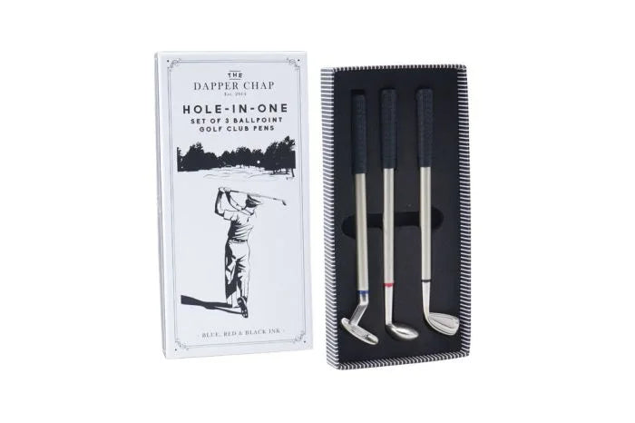 DAPPER CHAP GOLF PEN SET OF 3