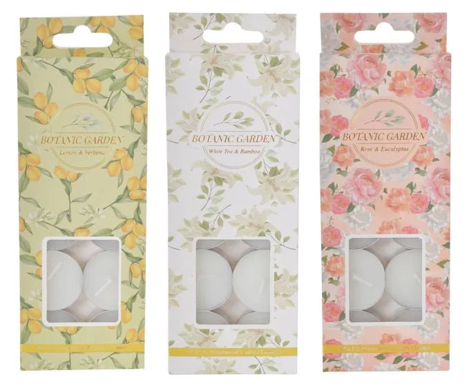 BOTANIC GARDEN TEALIGHT S/10