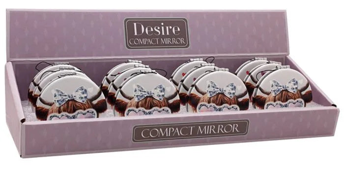 GLAM COW COMPACT MIRROR