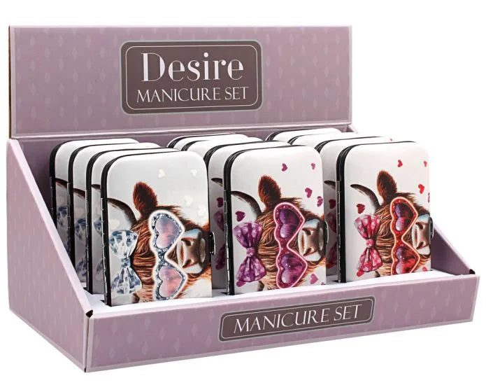 GLAM COW MANICURE SET