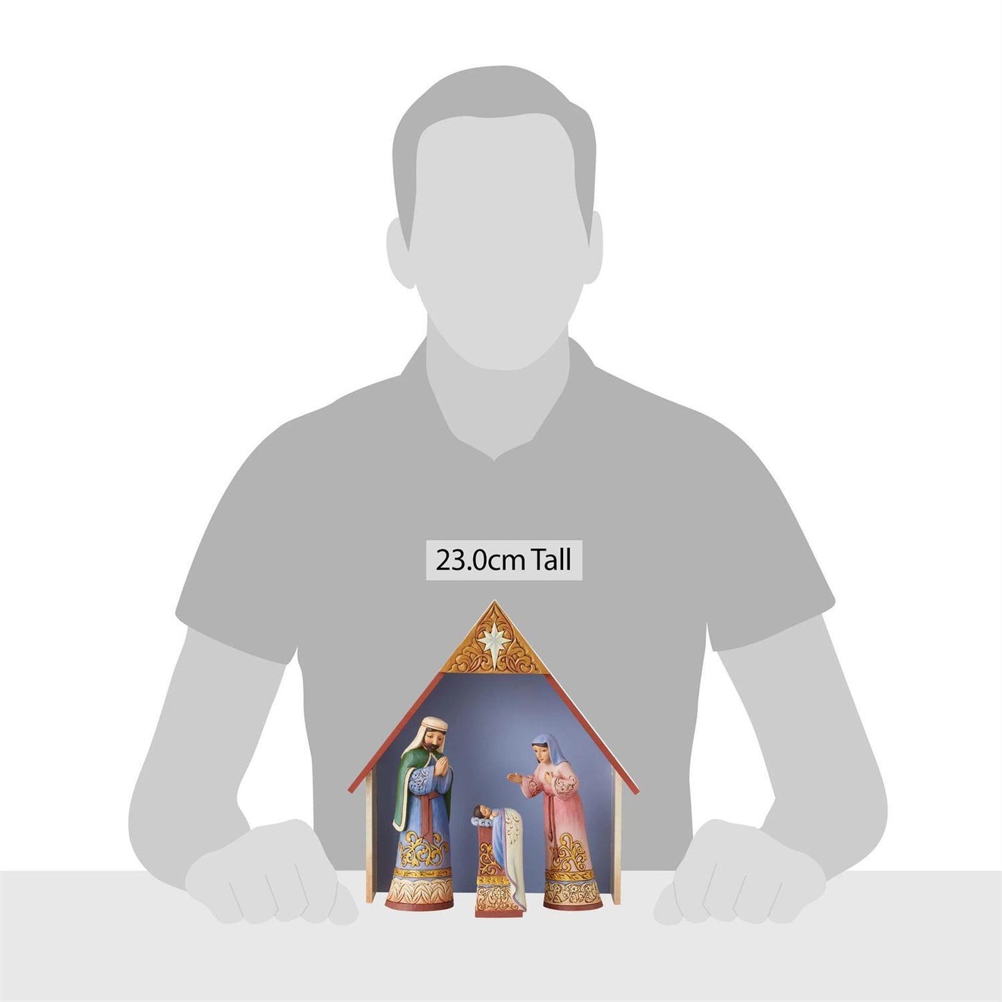 JIM SHORE BLESSING FROM BETHLAHAM SET 4 NATIVITY