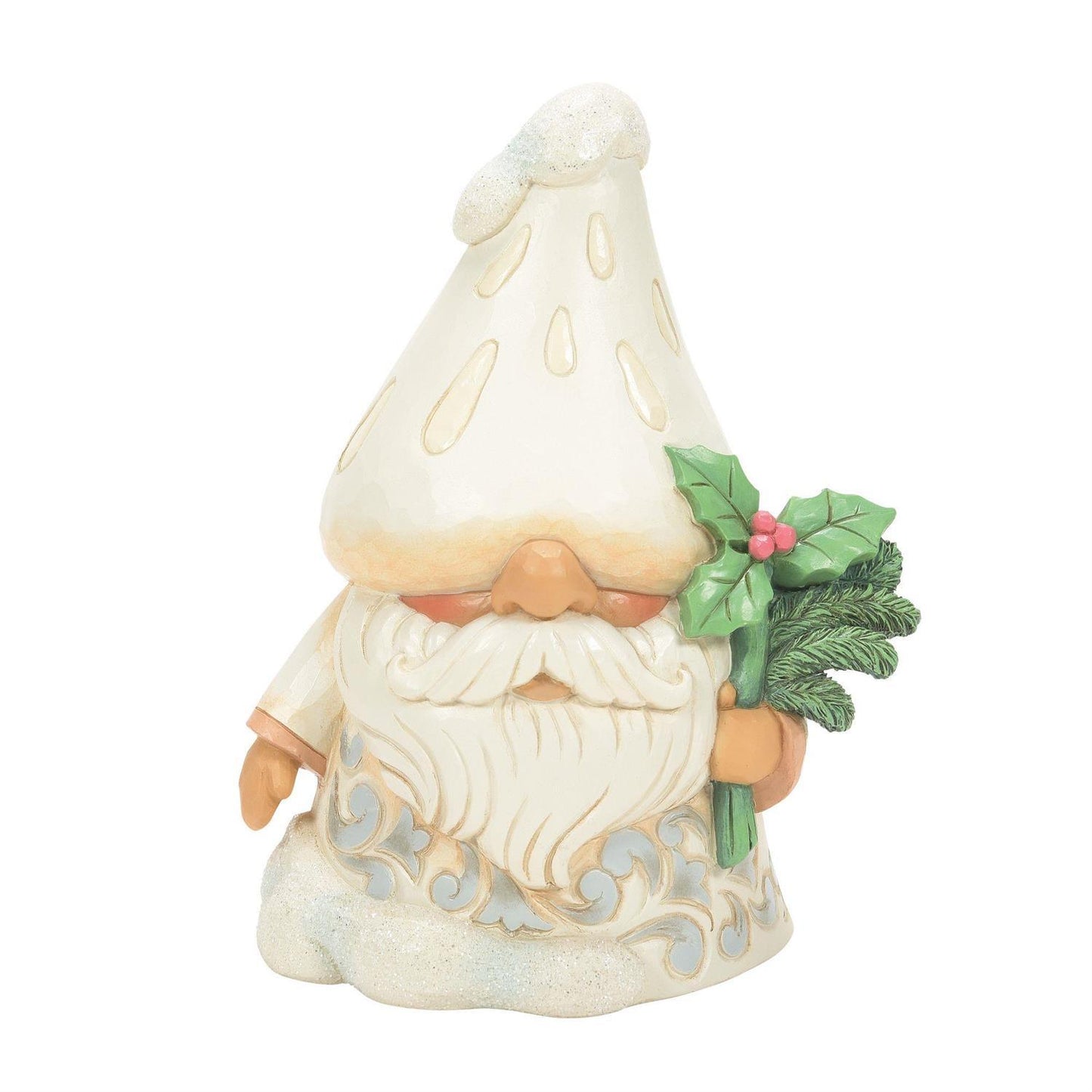 HEARTWOOD CREEK 14.5CM WOODLAND GNOME WITH MUSHROOM HAT