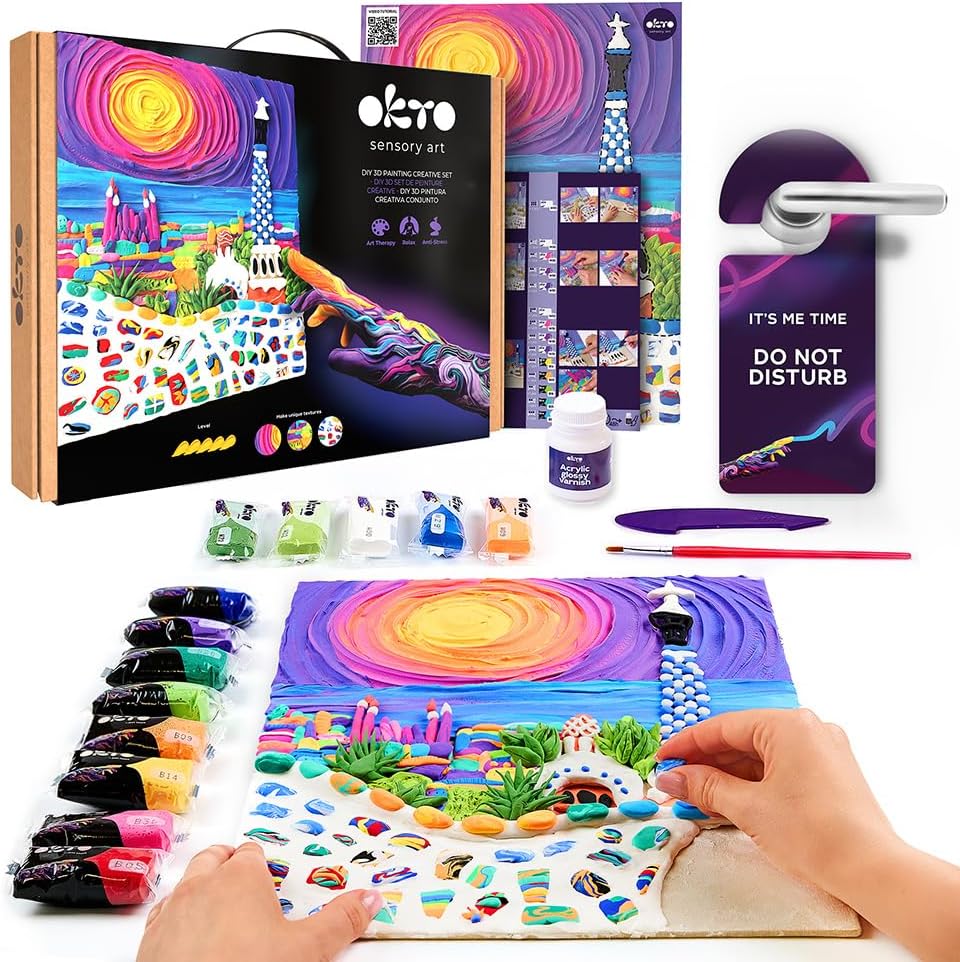 SENSORY ART 3D CREATIVE SET BARCELONA PARK GUELL