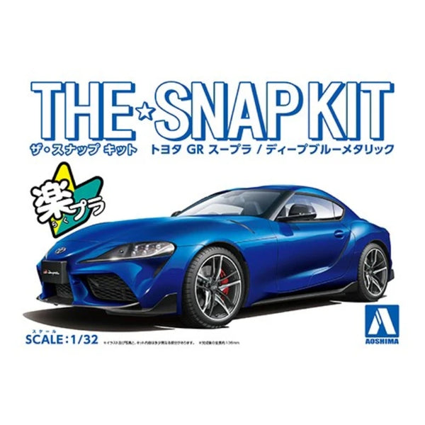 1/32 SNAP TOYOTA GR SUPRA DEEP BLUE METALLIC