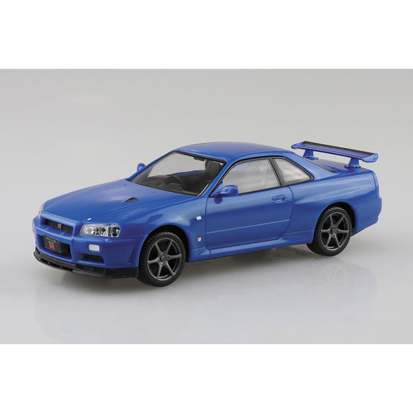 1/32 SNAP NISSAN R34 SKYLINE GTR BAYSIDE BLUE