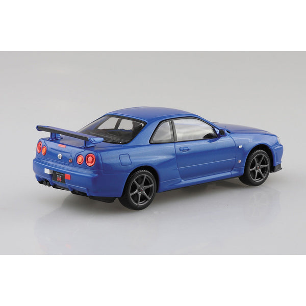 1/32 SNAP NISSAN R34 SKYLINE GTR BAYSIDE BLUE