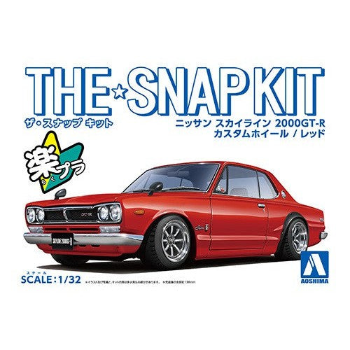 1/32 SNAP NISSAN SKYLINE 2000GT-R CUTOM WHEEL