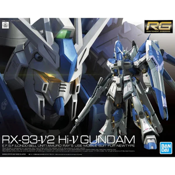 BANDAI RG 1/144 RX-93-V2 HI-NU GUNDAM