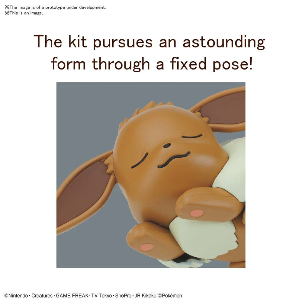 POKEMON MODEL KIT QUICK 07 EVEE SLEEPING