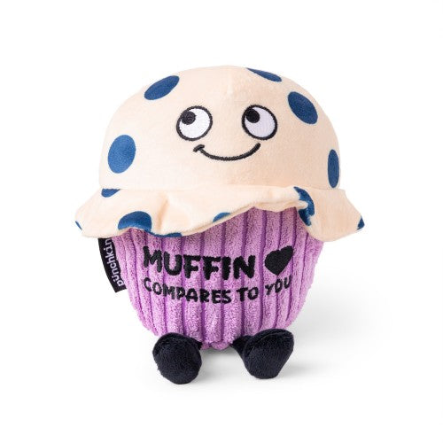 MUFFIN COMPARES TO YOU PLUSH BLUEBERRY MUFFIN
