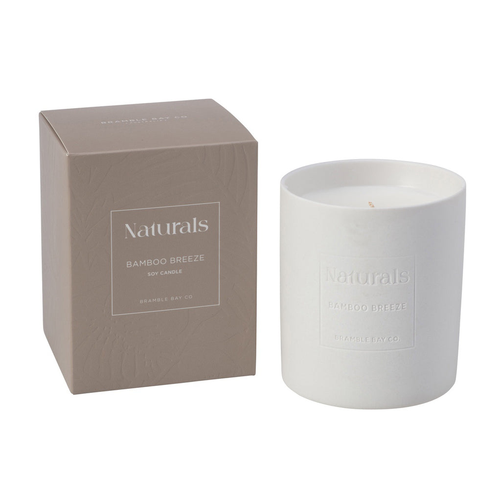 BRAMBLE BAY CANDLE NATURALS BAMBOO BREEZE
