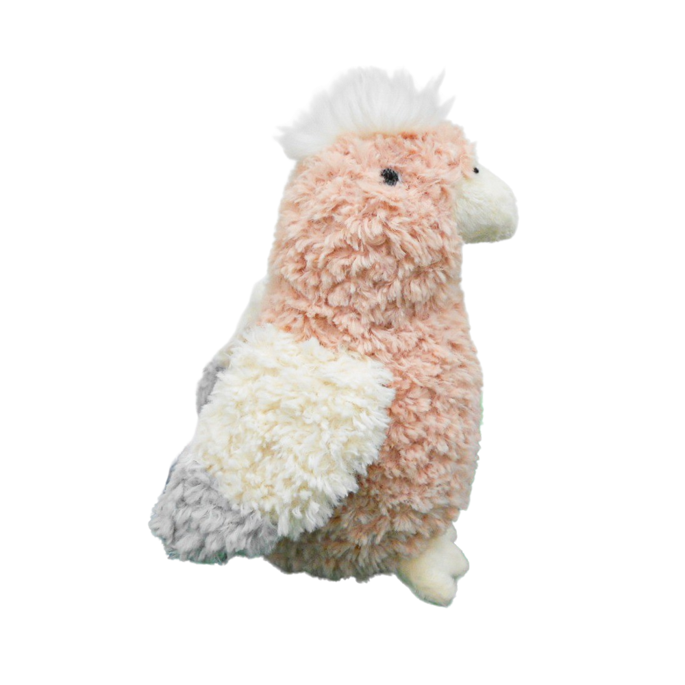 CURLY GALAH SOFT TOY PINK 18CM