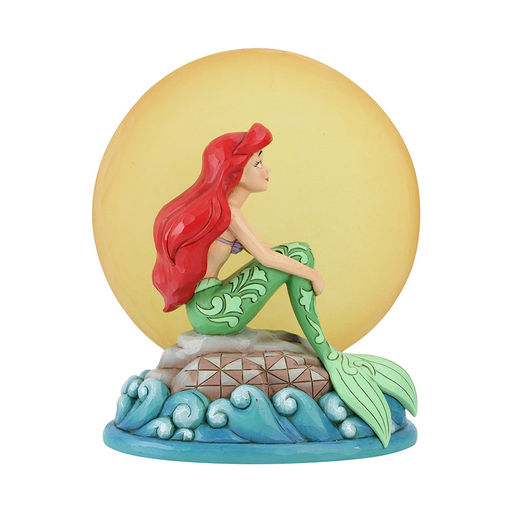 DISNEY PRINCESS ARIEL SITTING ON ROCK - Gifts R Us