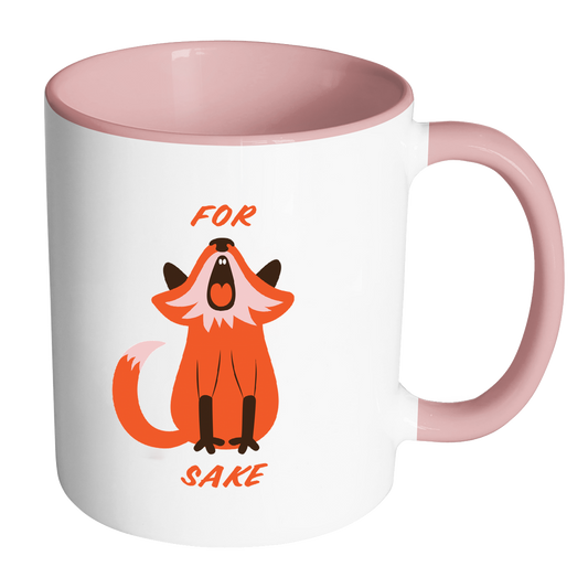 DISTRUPTED INDUSTRIES FOR FOXS SAKE MUG PINK - Gifts R Us