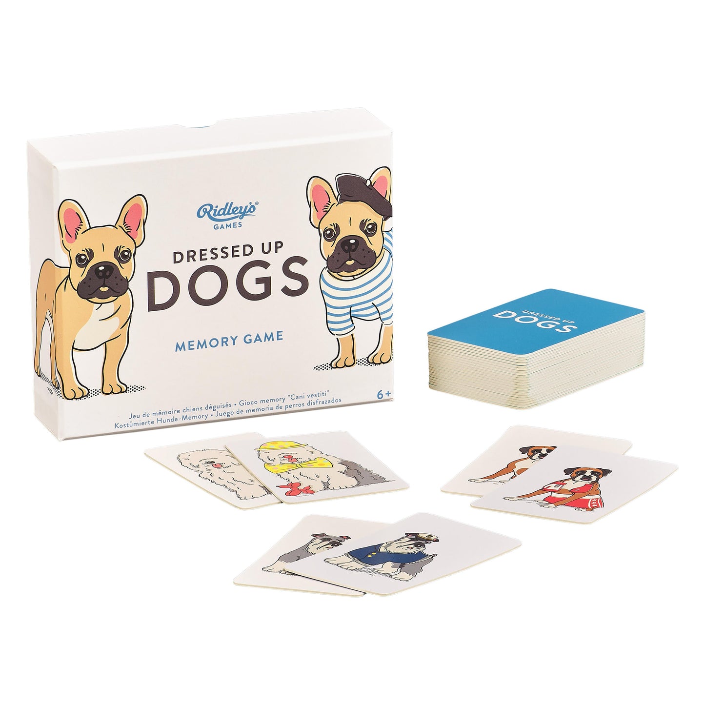 Dressed Up Dogs Memory Game - Gifts R Us