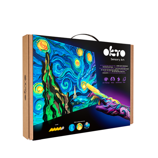 OKTO SENSORY ART CREATIVE SET STARRY NIGHT