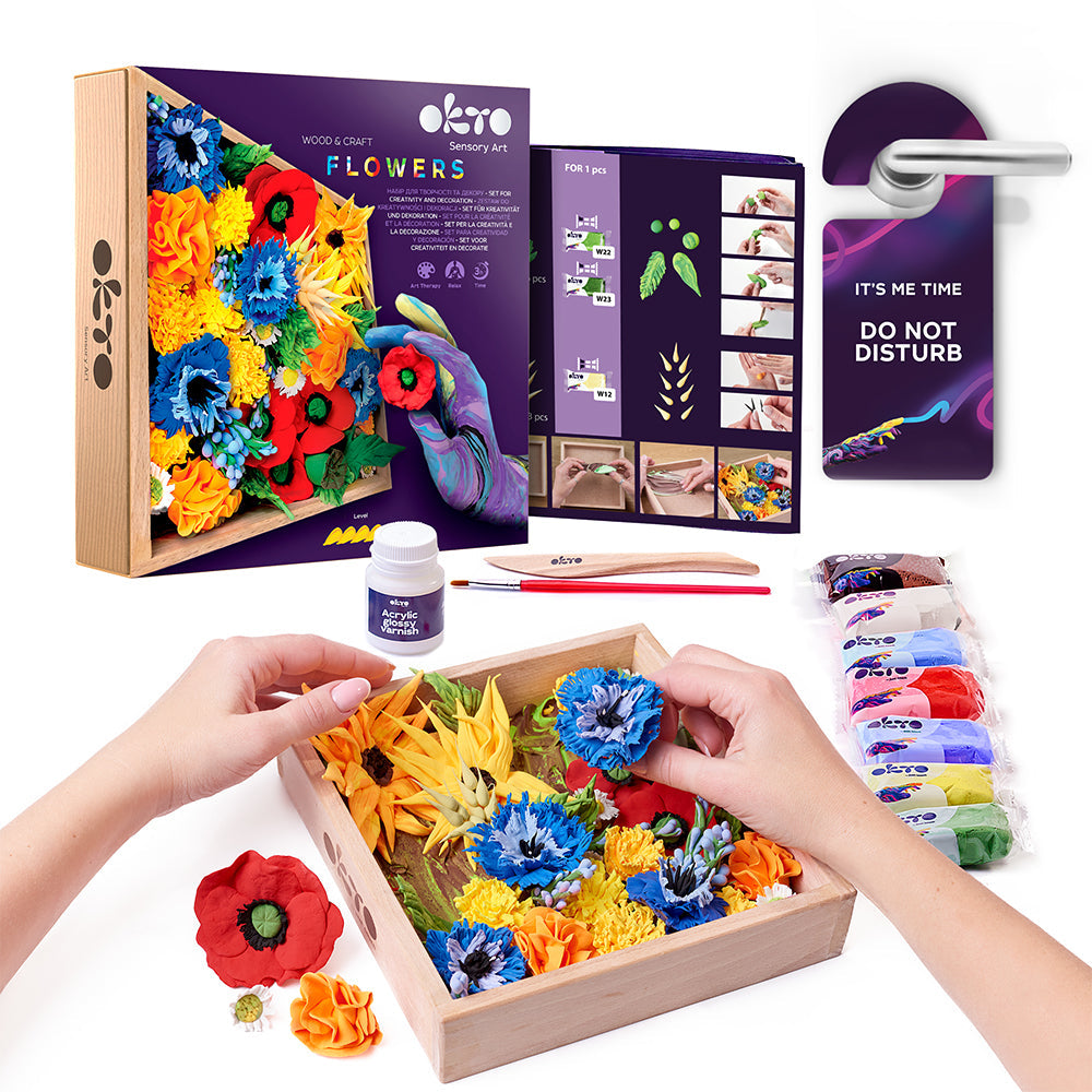 WOOD & CRAFT DIY FLOWERS FREEDOM