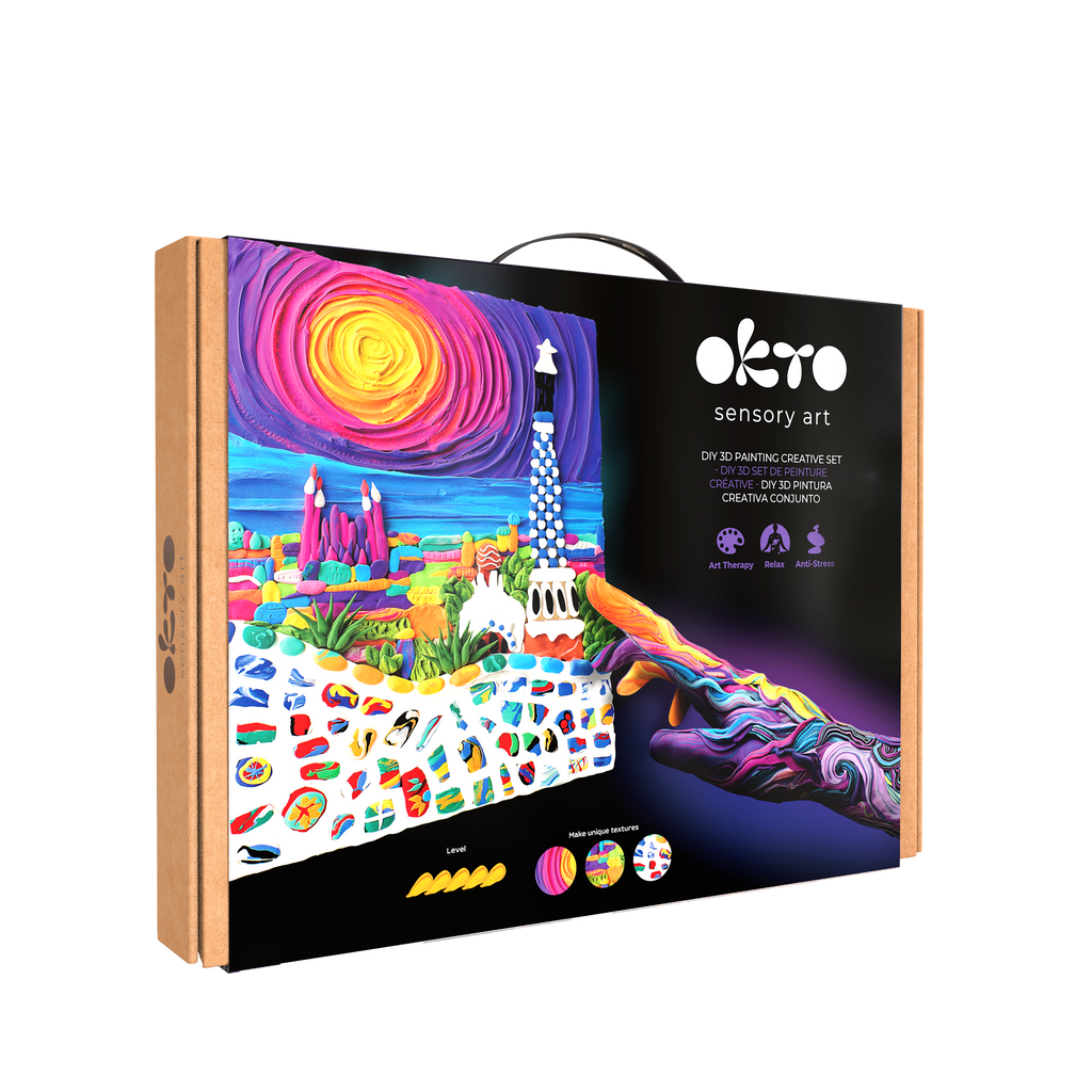 SENSORY ART 3D CREATIVE SET BARCELONA PARK GUELL