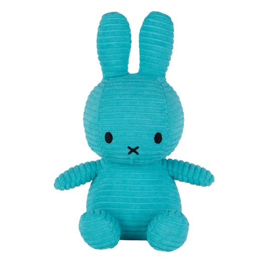 Miffy ECO Corduroy Teal - 23 cm - 9" - Gifts R Us