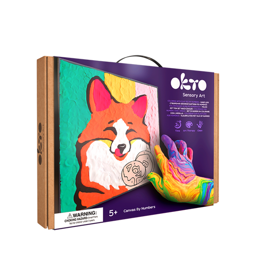 PAINT BY NUMBERS WITH CLAY FOX