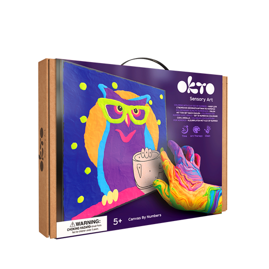 PAINT BY NUMBERS WITH CLAY OWL