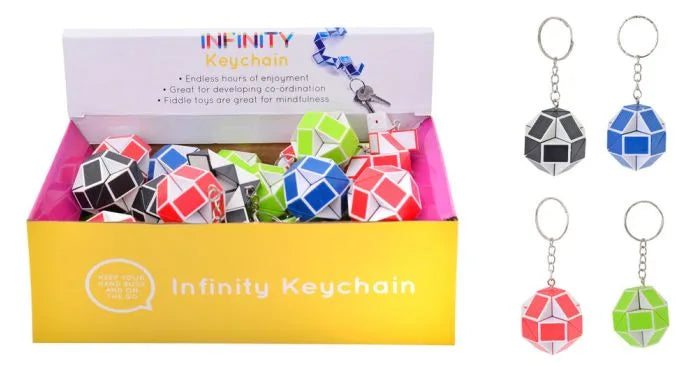INFINITY CUBE KEY CHAIN