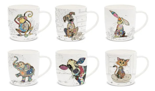 BUG ART ANIMAL MUG
