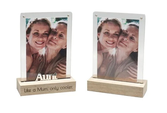 DUAL VIEW 4X6 FRAME AUNT