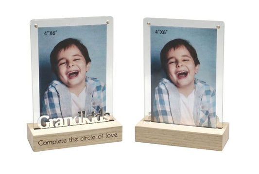 DUAL VIEW 4X6 FRAME GRANDKIDS