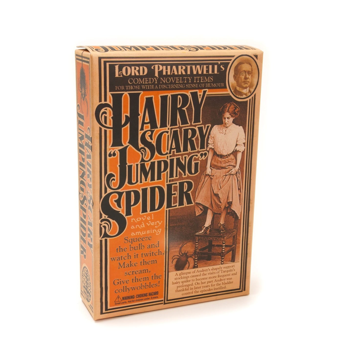 HOUSE OF MARBLES HAIRY SCARY JUMP\ING SPIDER