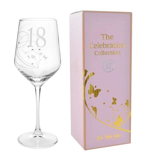 CRYSTAL WINE GLASS 18