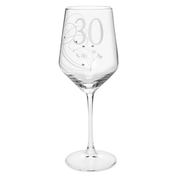 CRYSTAL WINE GLASS 30