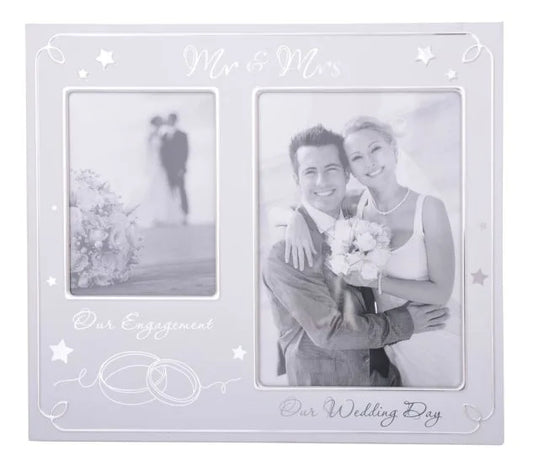 MR & MRS COLLAGE FRAME