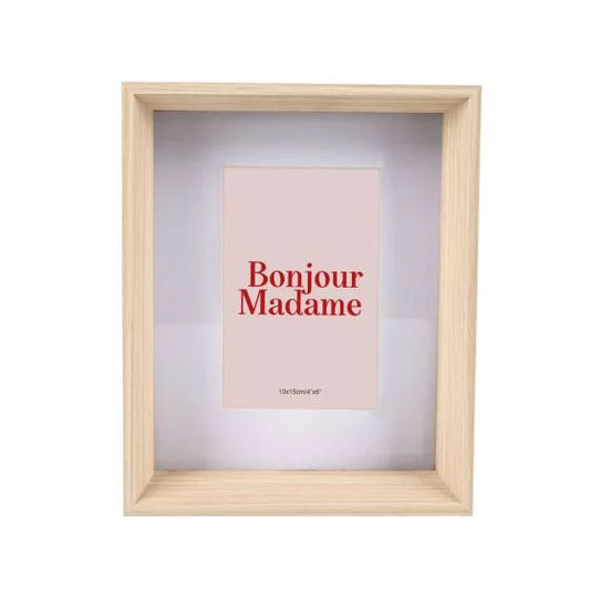 NATURAL ASH PHOTO FRAME 4x6