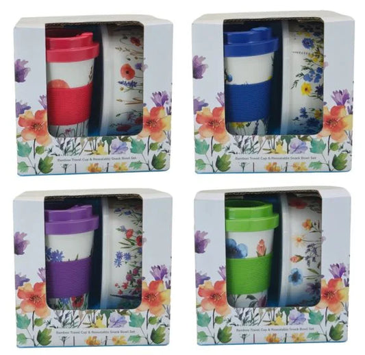 BAMBOO SNACK & GO SET