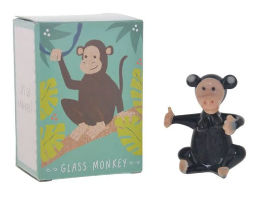 ARTISAN GLASS MONKEY