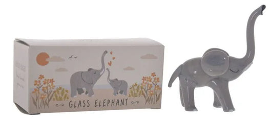 ARTISAN GLASS ELEPHANT