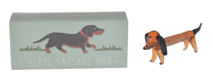 ARTISAN GLASS SAUSAGE DOG
