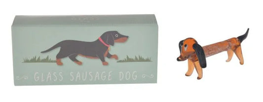ARTISAN GLASS SAUSAGE DOG