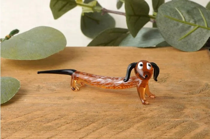 ARTISAN GLASS SAUSAGE DOG